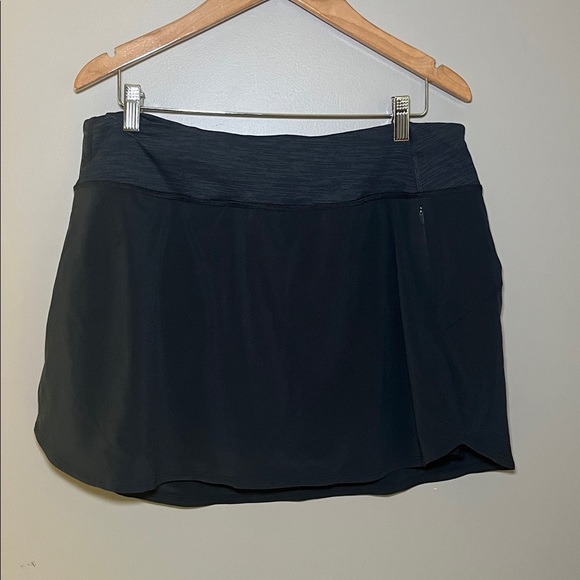 OUTDOOR VOICES Hudson Skort Pull-On Active Quick Dry Black 2XL - Picture 4 of 12
